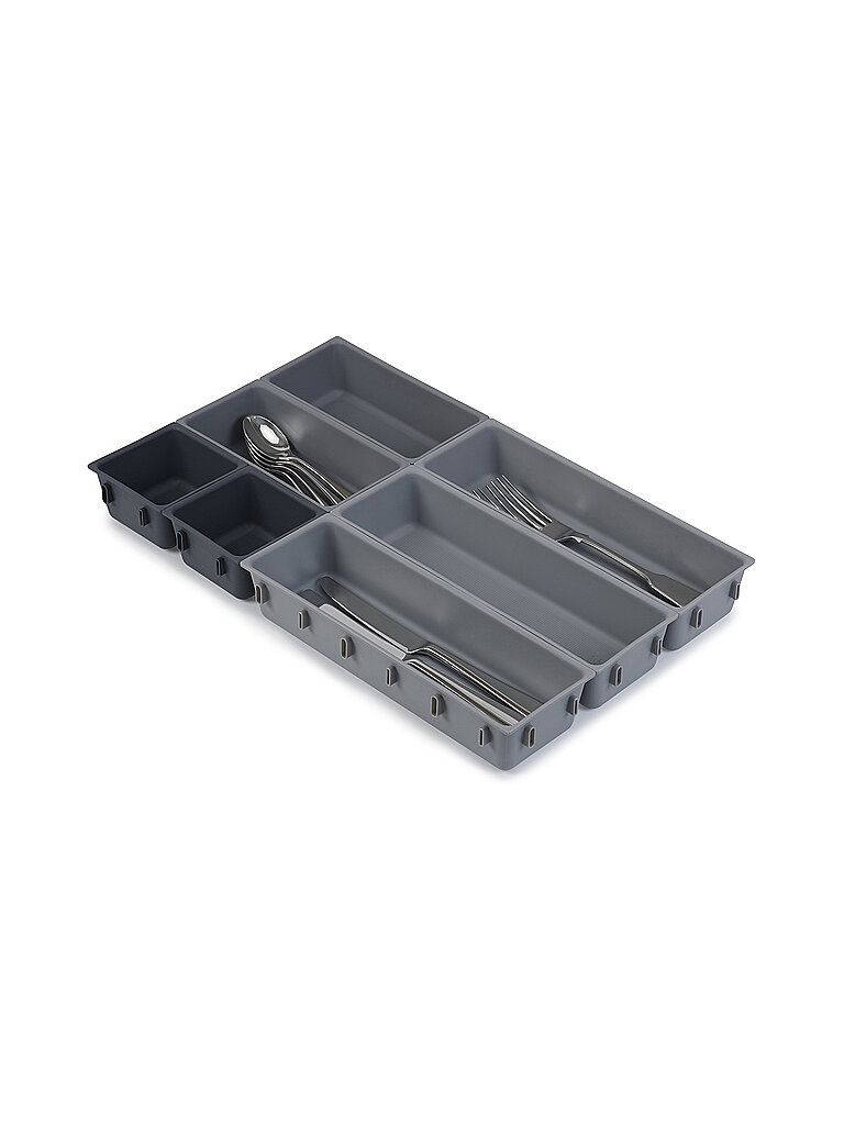 JOSEPH JOSEPH Schubladen Organizer Set 7tlg Grau/Taupe grau